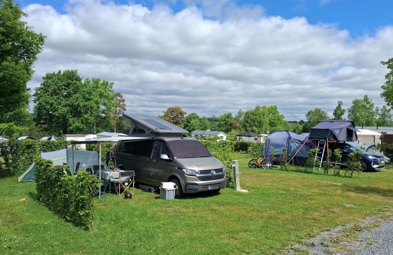 Smalle kampeerplaats 90 m²