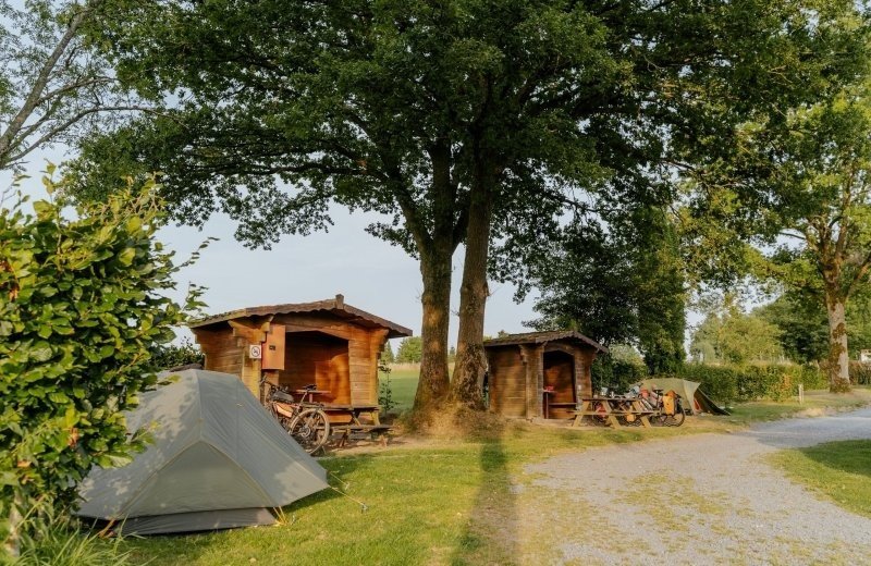 Wandelaar/fietser plaats